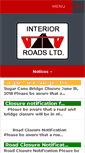 Mobile Screenshot of interiorroads.com